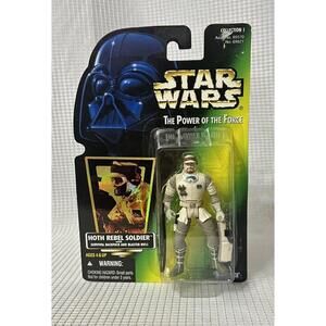 Kenner Star Wars Power of the force Hoth Rebel Soldier Freeze Frame New‎ Sealed